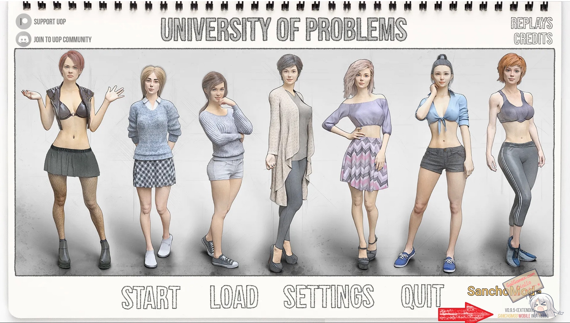 【PC+安卓】【机翻】问题大学 University of Problems -v1.5.5AI汉化版【14G】