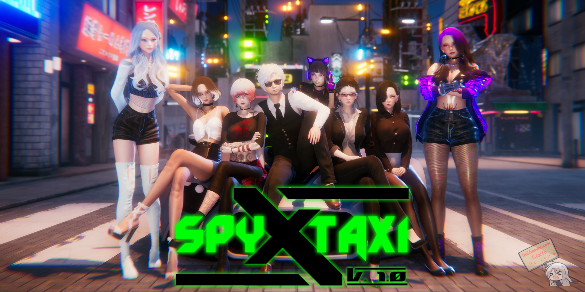 【PC+安卓】【中文】间谍 X 出租车 Spy X Taxi v1.0 【2.1G】