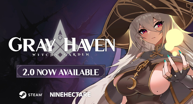 【PC】【官中】灰色乐园：女巫的花园 Gray Haven : Witch's Garden -v2.01Steam官中步兵版【7.4G】